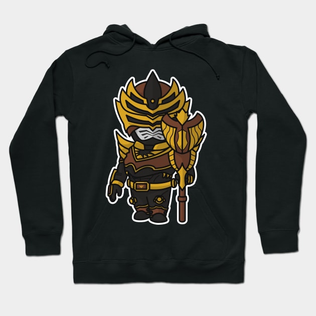 Kamen Rider Odin Chibi Style Kawaii Hoodie by The Toku Verse